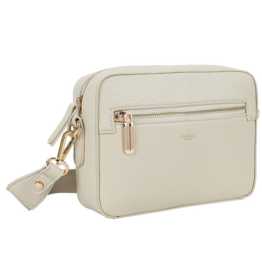 Ulrika Bar Axelremsväska Beige