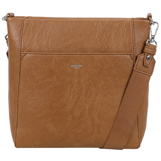 Ulrika Pocket Axelväska Brun