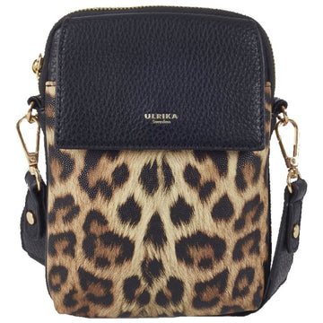 Ulrika Dam Mobilväska Leopard