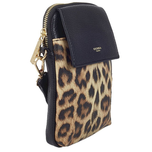 Ulrika Dam Mobilväska Leopard