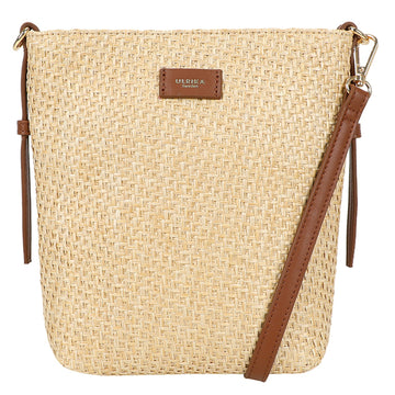 Ulrika Strå Axelväska Natur