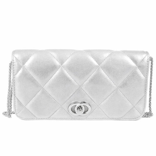 Ulrika Sweden Quilt Axelväska Silver