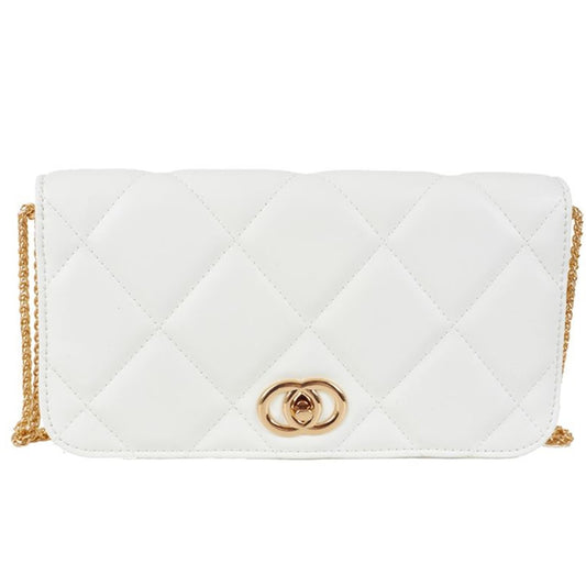 Ulrika Sweden Quilt Axelväska Vit