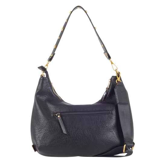 Ulrika 3 Buckles Axelväska Svart