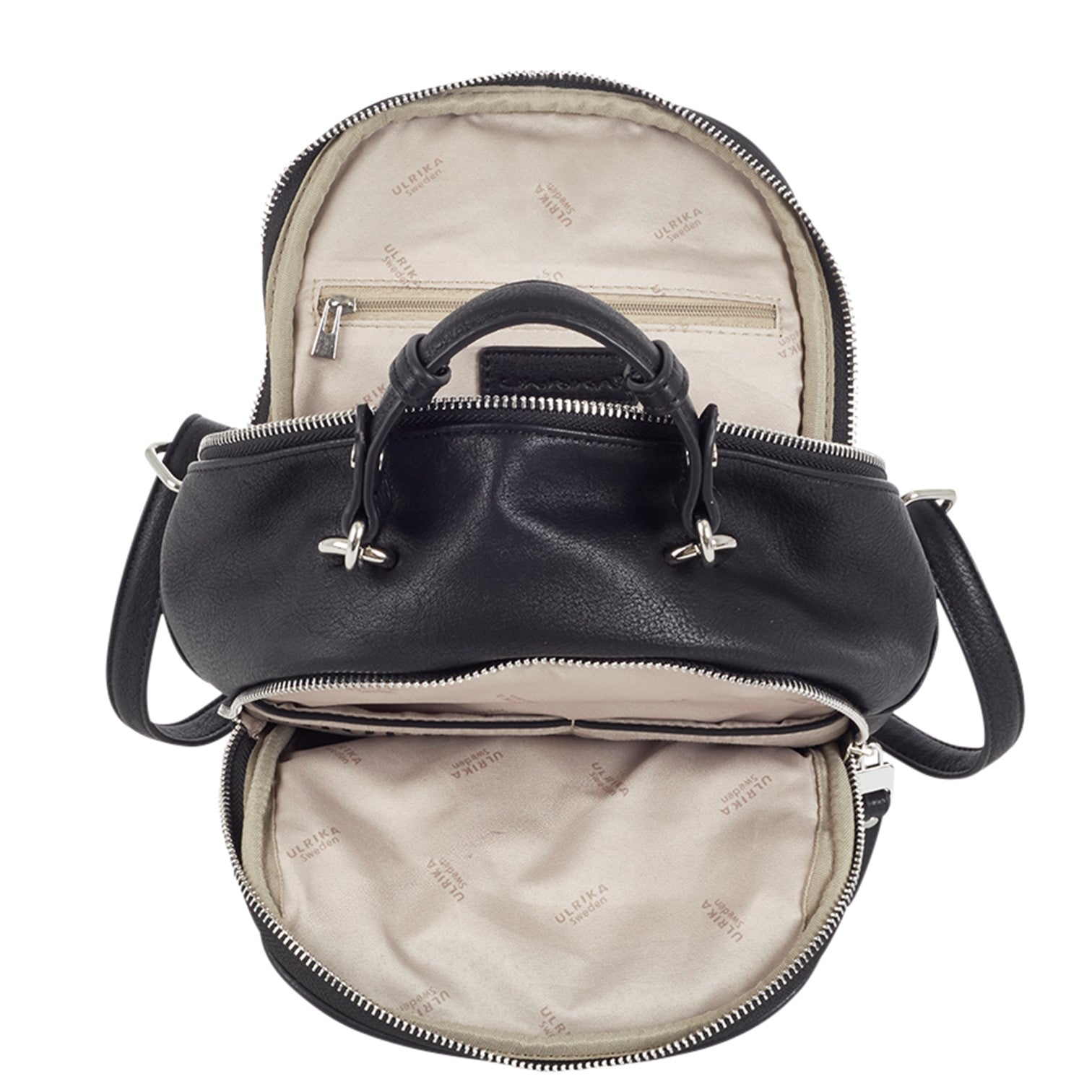 Ulrika Design Ryggsäck Liten Svart