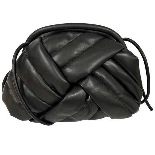 Ulrika Fluffy Axelremsväska Svart