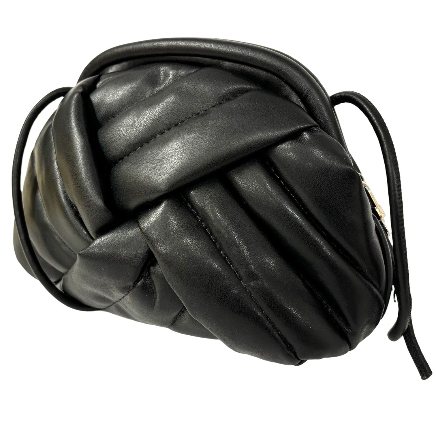 Ulrika Fluffy Axelremsväska Svart