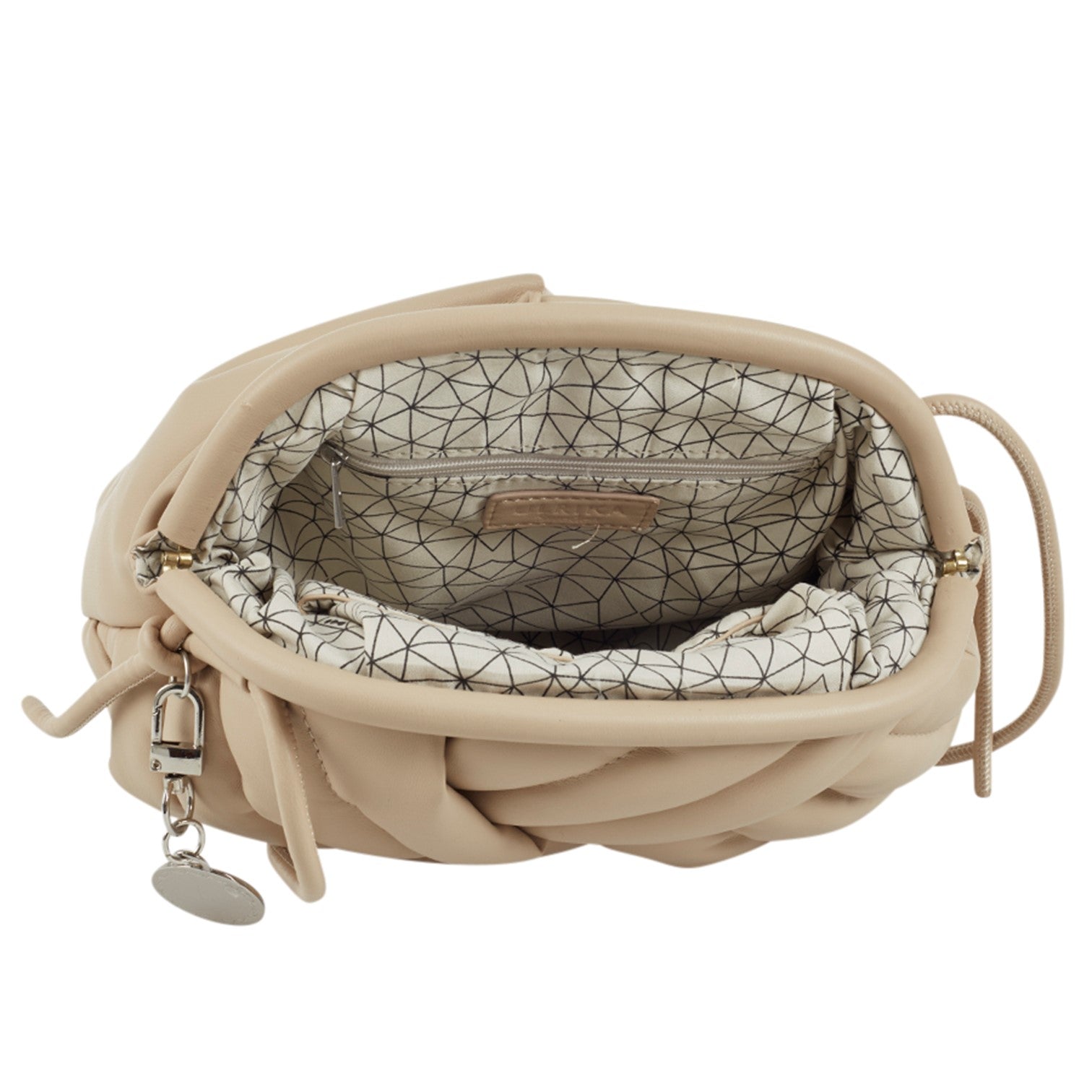 Ulrika Fluffy Axelremsväska Svart