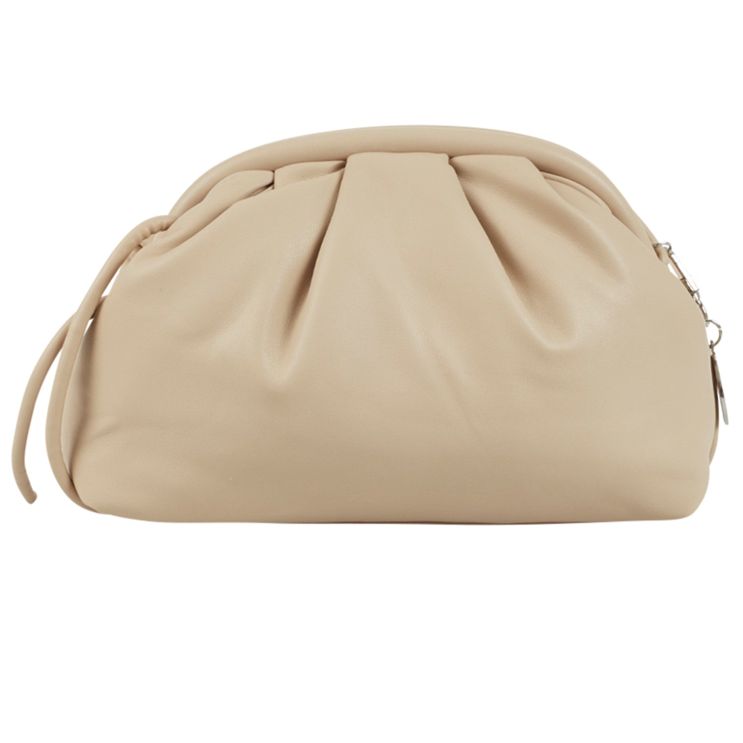 Ulrika Fluffy Axelremsväska Beige