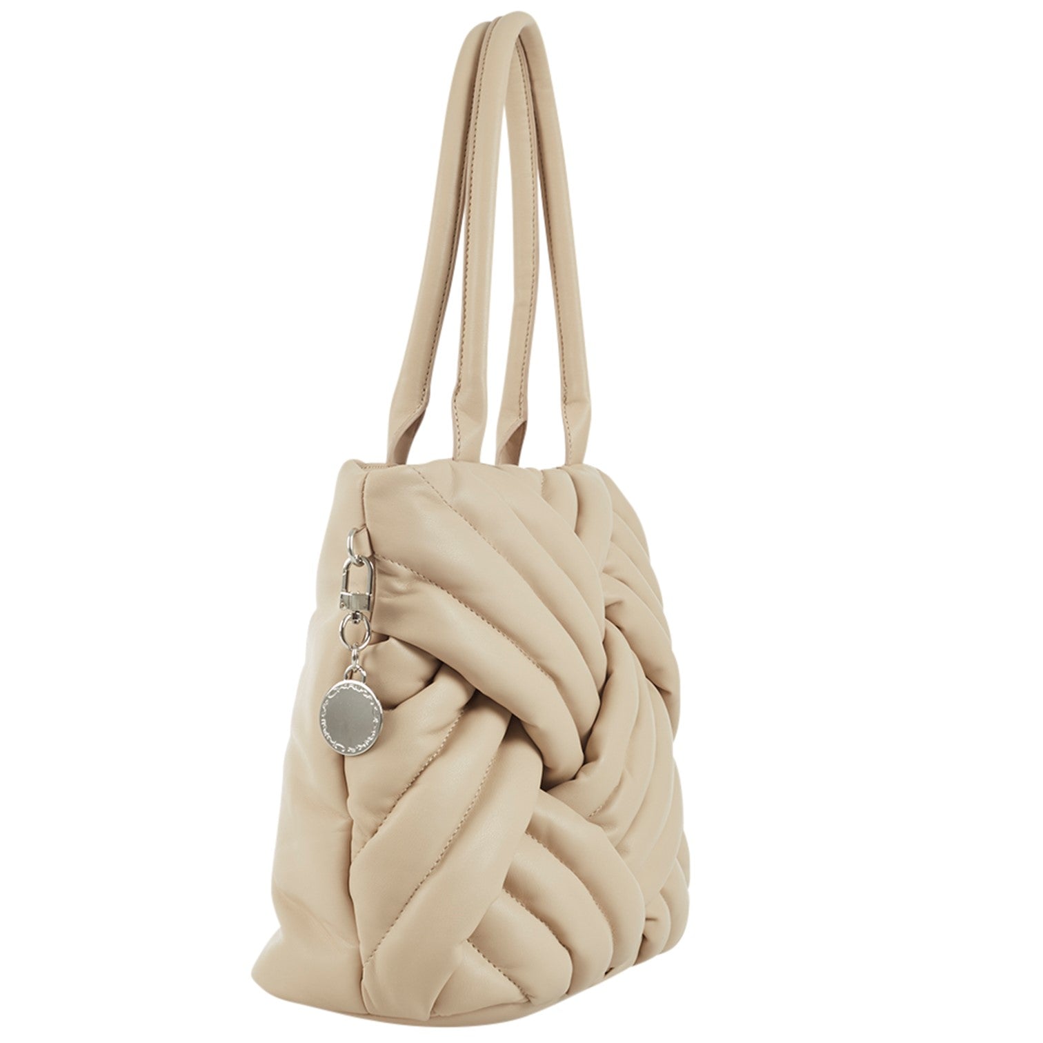 Ulrika Fluffy Handväska Beige