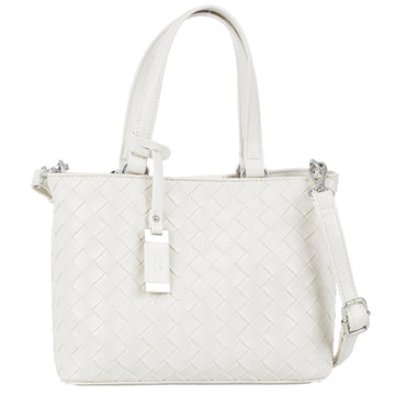 Ulrika Sweden Braid Handväska Mini Vit