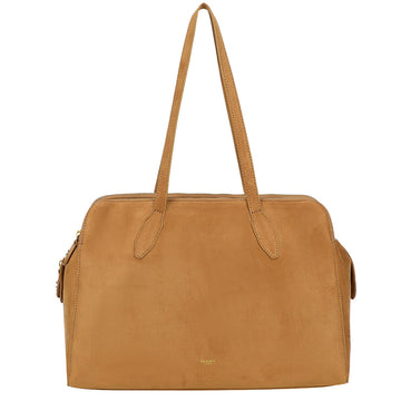 Ulrika Suede Arbetsväska Stor Cognac