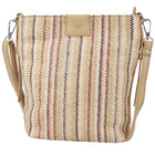 Ulrika Straw Axelväska Rosa