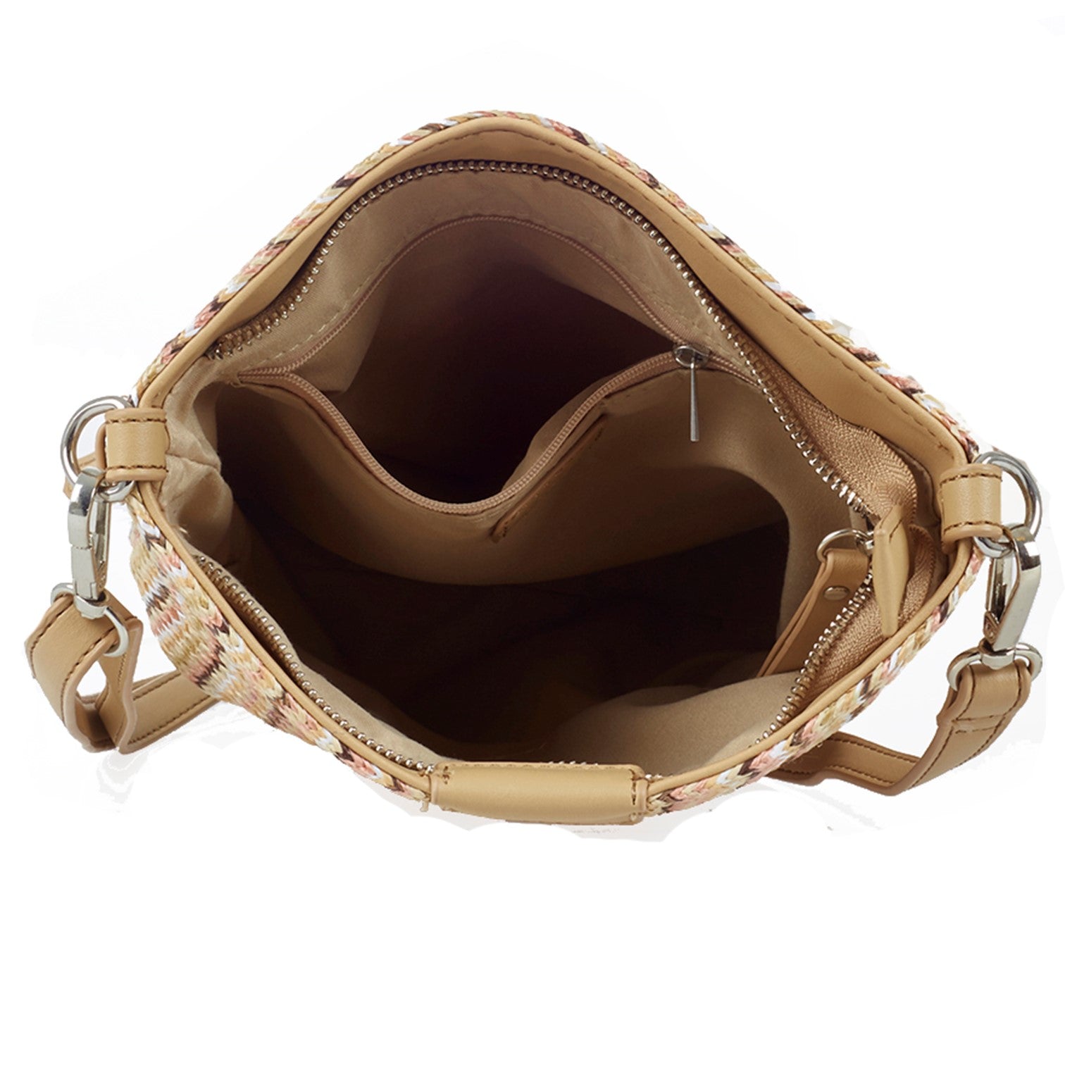 Ulrika Straw Axelväska Rosa