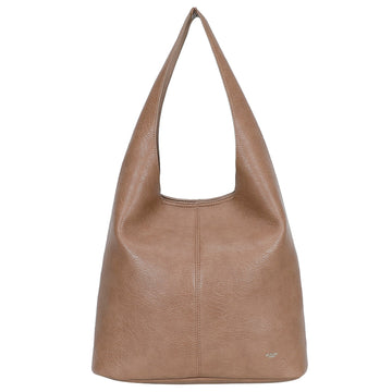 Ulrika Phone Hoboväska Stor Taupe