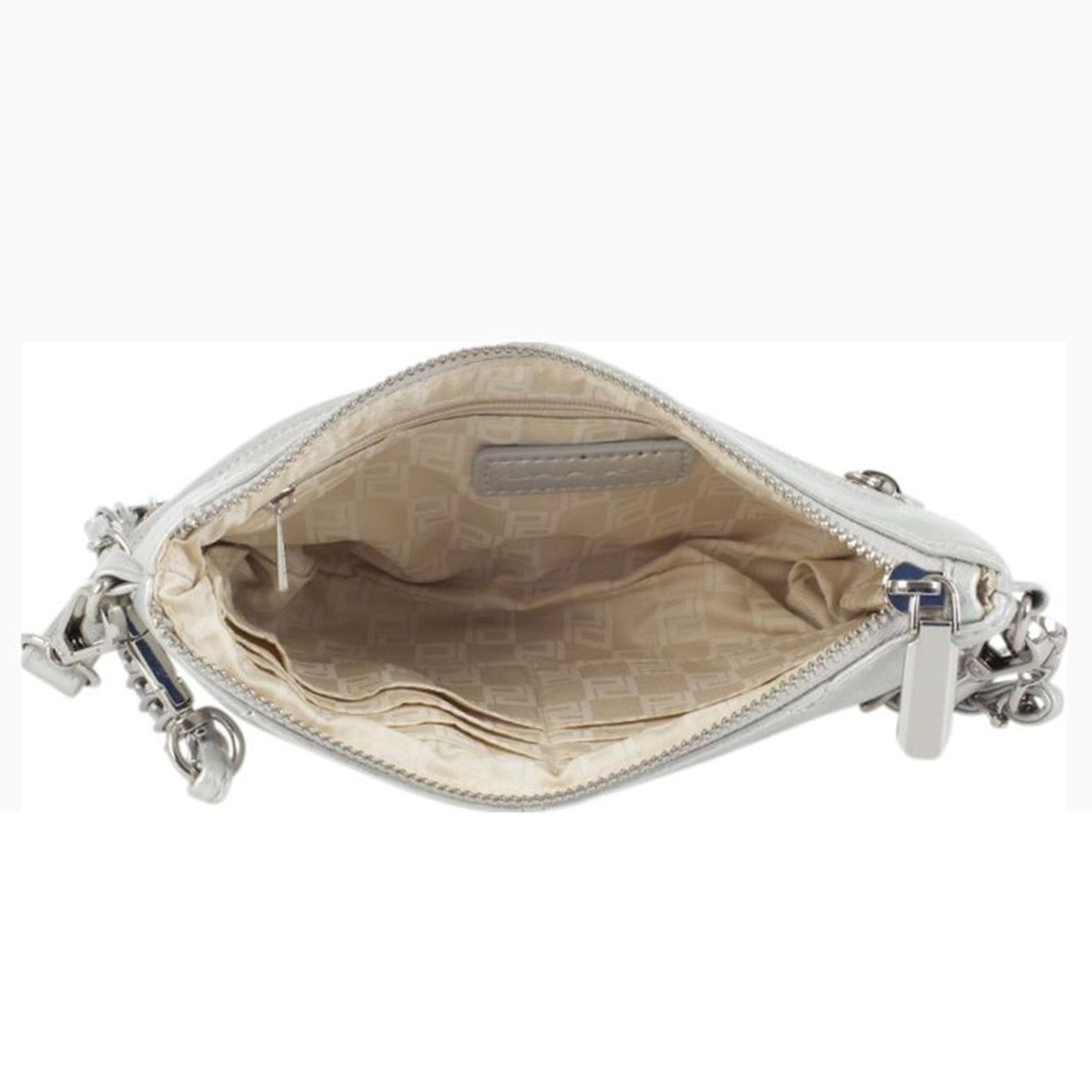 Ulrika Quiltad Pouch-väska Silver