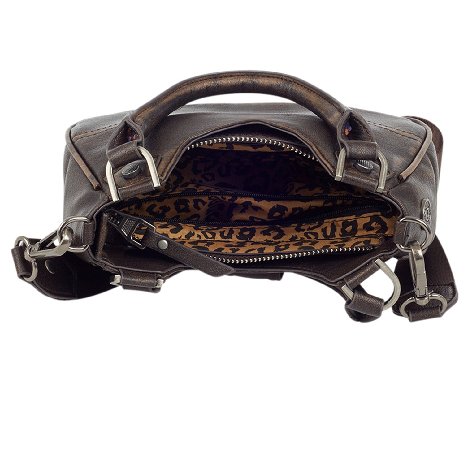 Ulrika Vintage Handväska Liten Brun