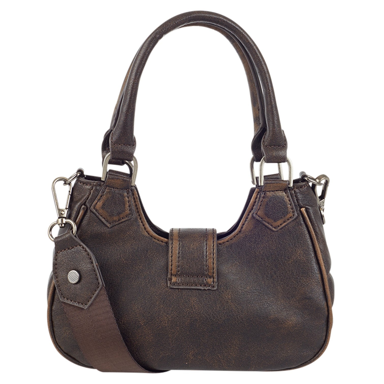 Ulrika Vintage Handväska Liten Brun