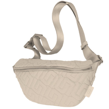 Ulrika Dam Recycled Midjeväska Beige