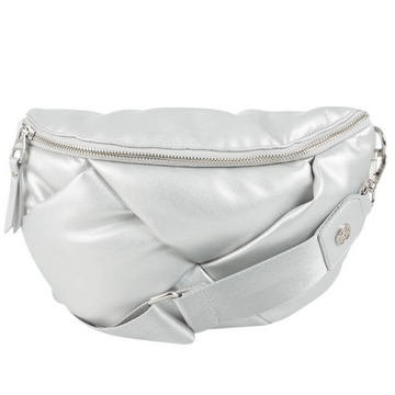 Ulrika Denim Bumbag Silver