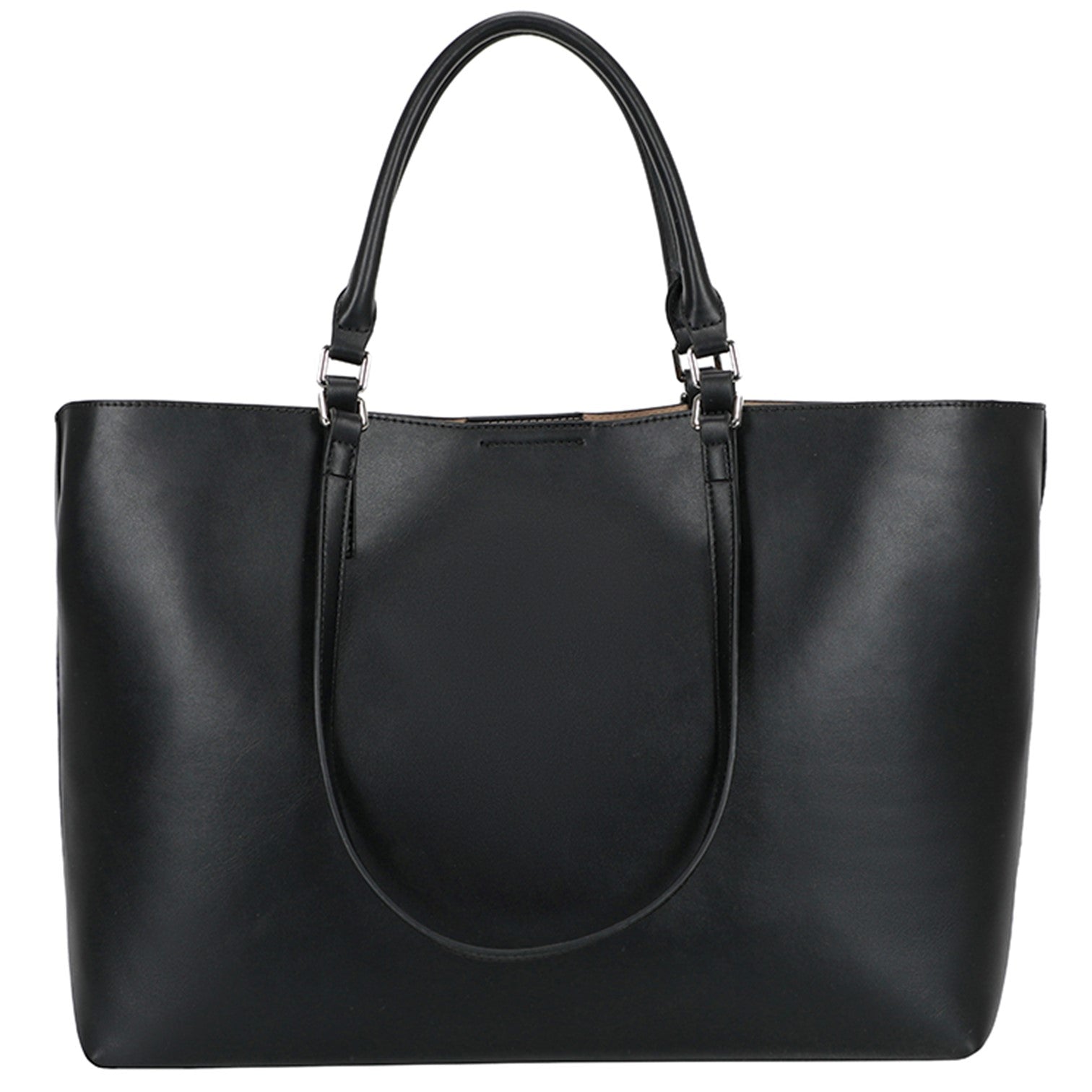 Ulrika Zebra Stor Shopper Svart