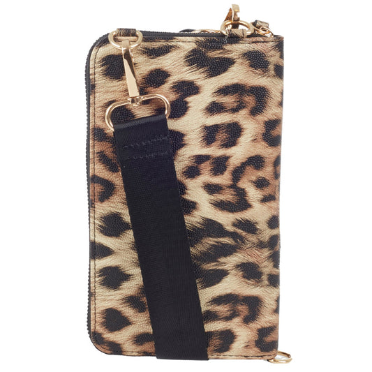Ulrika Phone Axelremsväska Liten Leopard
