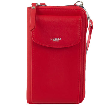 Ulrika Phone Axelremsväska Liten Röd