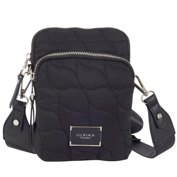 Ulrika Nylon Bubbles Mobilväska Svart