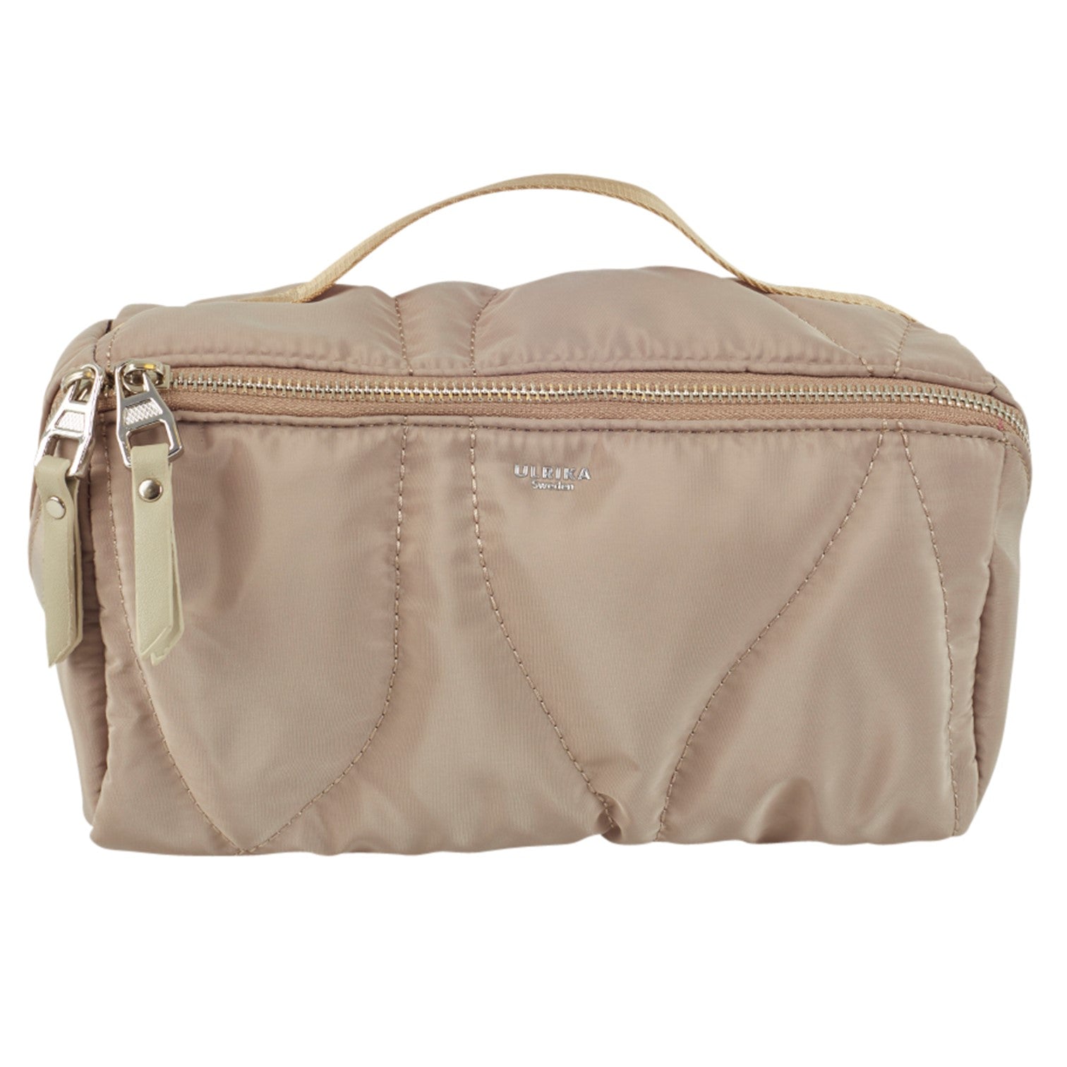 Ulrika Quilt Necessär med handtag Beige
