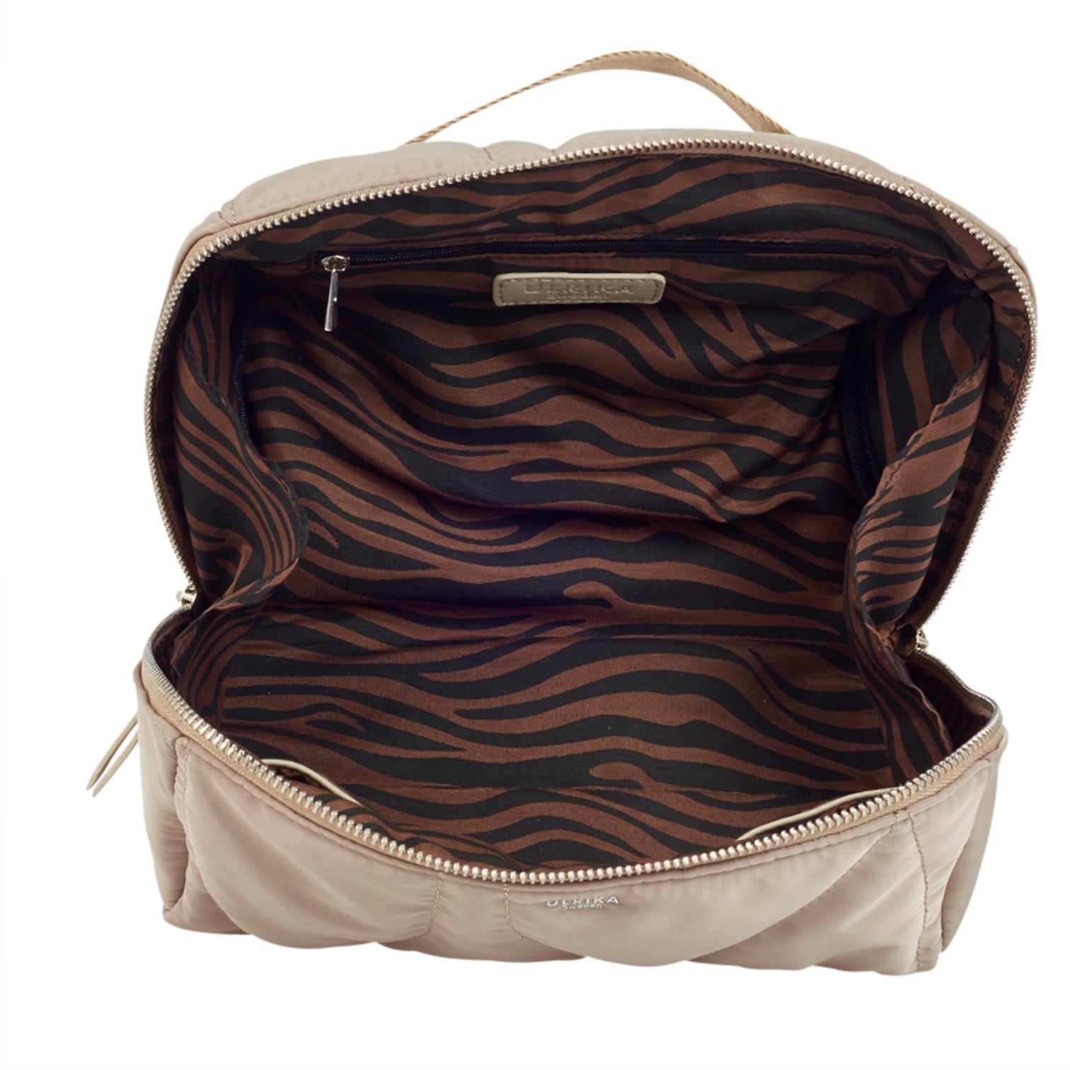 Ulrika Quilt Necessär med handtag Beige