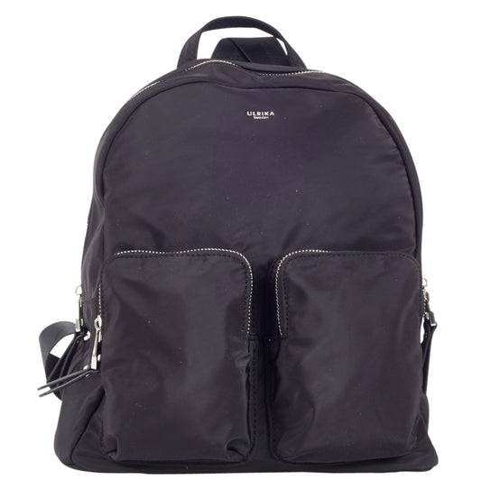 Ulrika Pocket Nylon Ryggsäck Svart