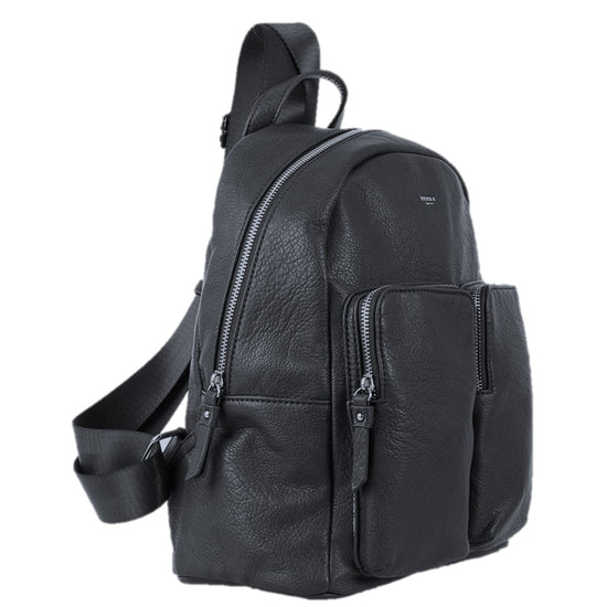 Ulrika Pocket Stor Ryggsäck Svart