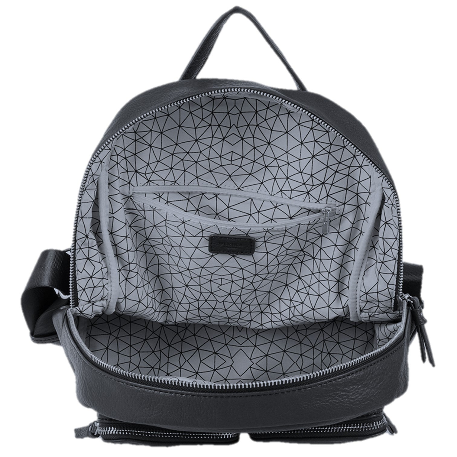 Ulrika Pocket Stor Ryggsäck Svart