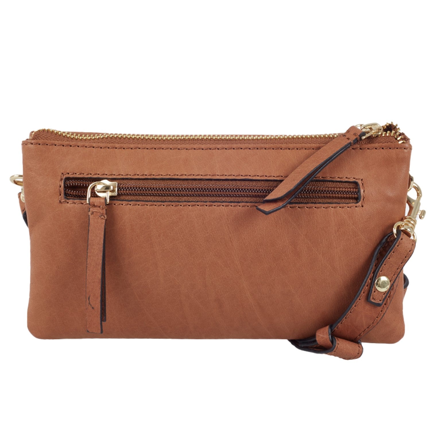 Ulrika Lyx Axelremsväska Liten i Skinn Cognac