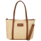 Ulrika Straw Mini Handväska Natur