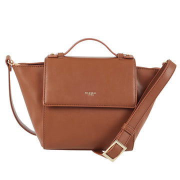 Ulrika Raw Handväska Liten Brun