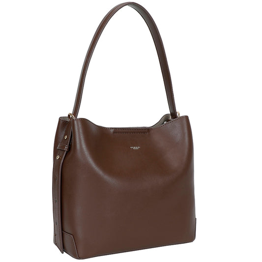 Ulrika Zel Handväska Hink Brun