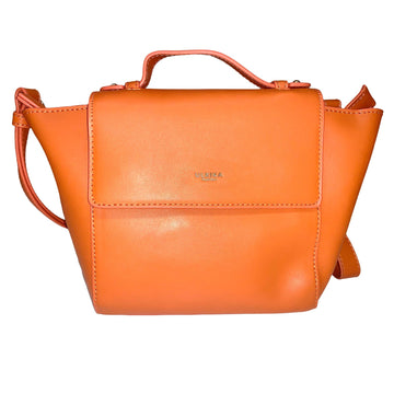 Ulrika Raw Handväska Liten Orange Väska