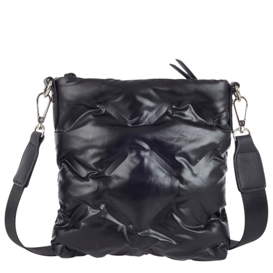 Ulrika  Fluffy Axelremsväska Liten i Svart