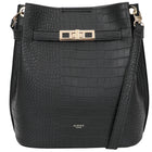 Ulrika Krokodil Hinkväska Svart