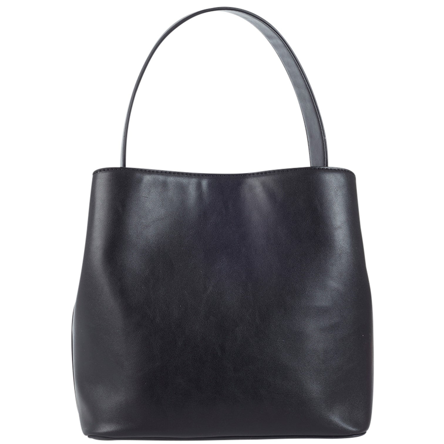 Ulrika Raw Handväska Hink Svart