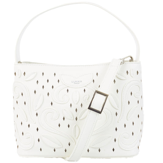 Ulrika Sweden Bucket Väska Vit