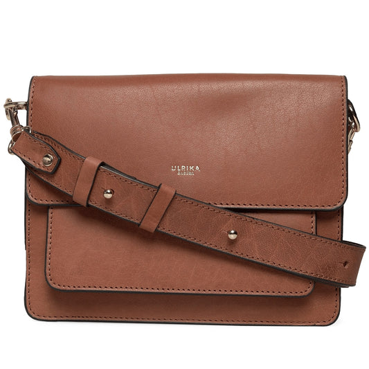 Ulrika Lyx Lockväska i Skinn Cognac